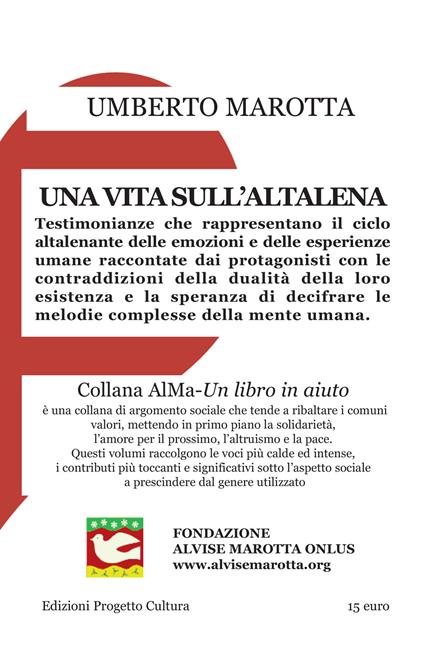 Una vita sull'altalena - Umberto Marotta - copertina