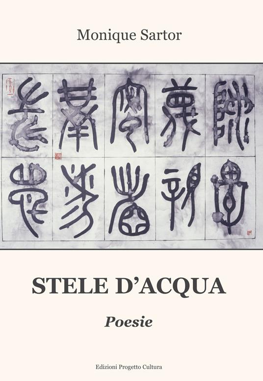 Stele d'acqua - Monique Sartor - copertina