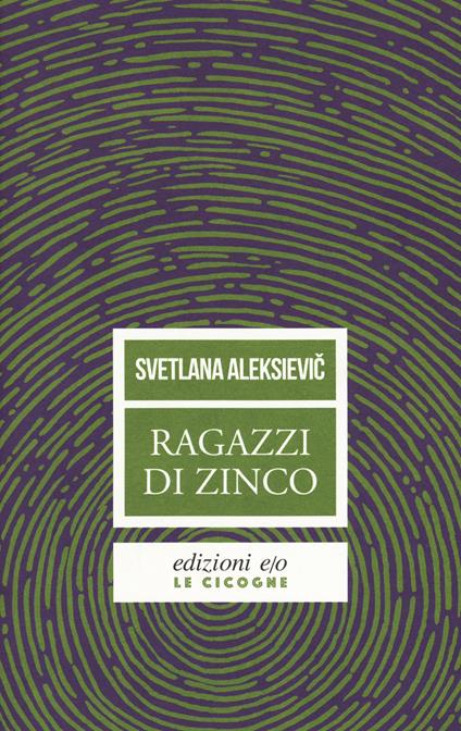 Ragazzi di zinco - Svetlana Aleksievic - copertina