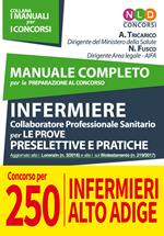 Manuale completo per la preparazione al concorso infermiere collaboratore professionale sanitario per le prove preselettive e pratiche