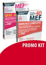 Kit concorso 40 MEF cod. 05 : MANUALE + QUIZ