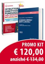 Kit Istruttore direttivo e funzionario area amministrativa. Enti locali, categoria D. Manuale completo + quiz per la preparazione al concorso-Codice degli enti locali. Annotato con dottrina, giurisprudenza e formule. Con software di simulazione