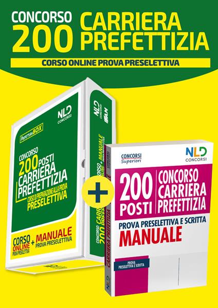 Corso online base concorso 200 posti carriera prefettizia - copertina