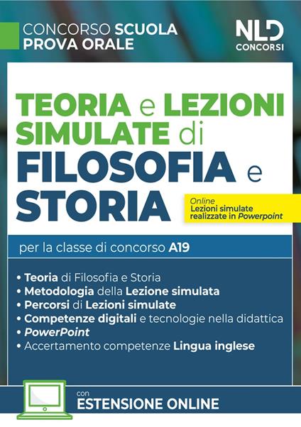 Concorso Scuola. Teoria e Lezioni simulate di storia e filosofia - copertina