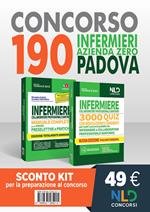Concorso 190 infermieri Azienda Zero Padova. Kit completo manuale + quiz infermieri