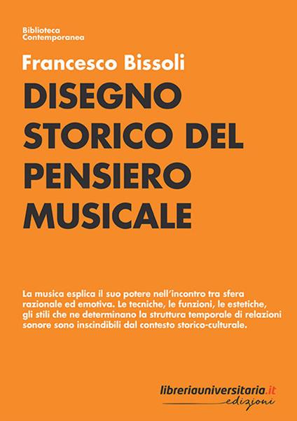 Disegno storico del pensiero musicale - Francesco Bissoli - copertina