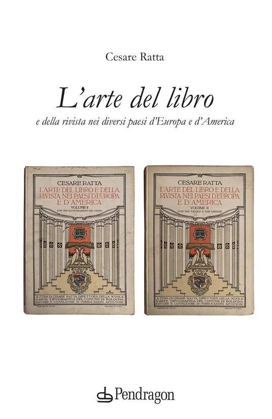 L'arte del libro e della rivista nei diversi paesi d’Europa e d’America - Cesare Ratta - copertina