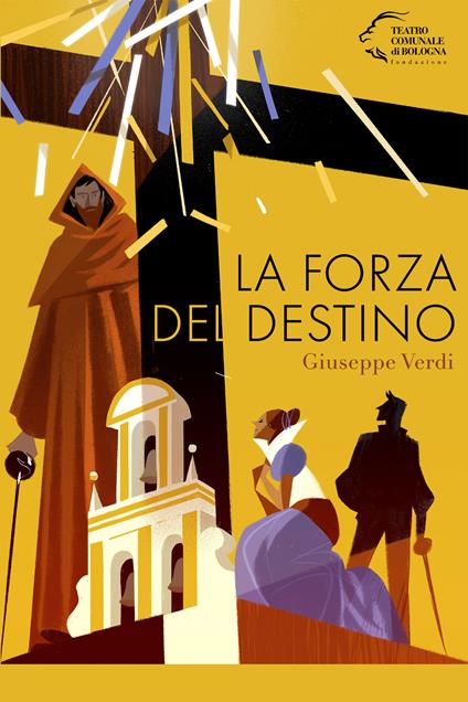 La forza del destino - Giuseppe Verdi - copertina