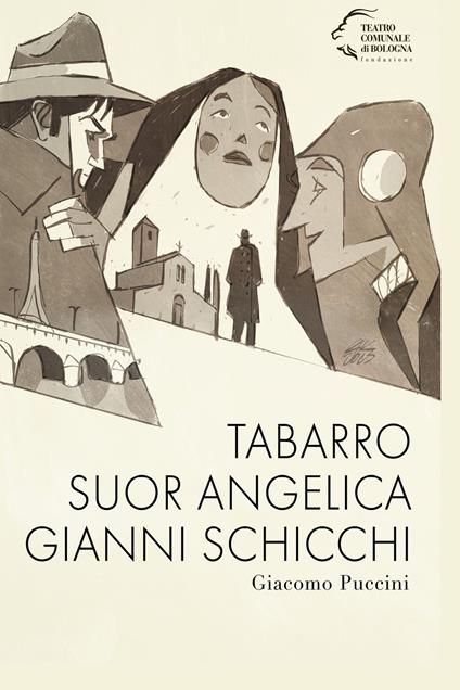 Tabarro-Suor Angelica-Gianni Schicchi - Giacomo Puccini - copertina