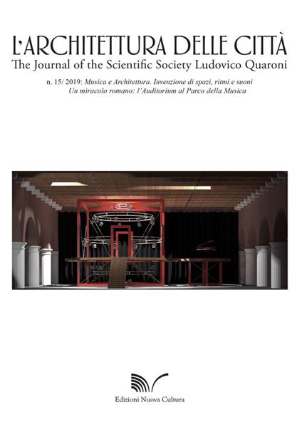 L' architettura delle città. The Journal of the Scientific Society Ludovico Quaroni (2019). Vol. 15 - Alessandra Capanna,Anna Irene Del Monaco - copertina