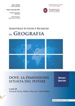 Dove. La dimensione situata del potere. Semestrale di Studi e Ricerche di Geografia