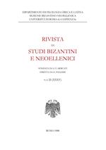 Rivista di studi bizantini e neoellenici (1988). Vol. 25