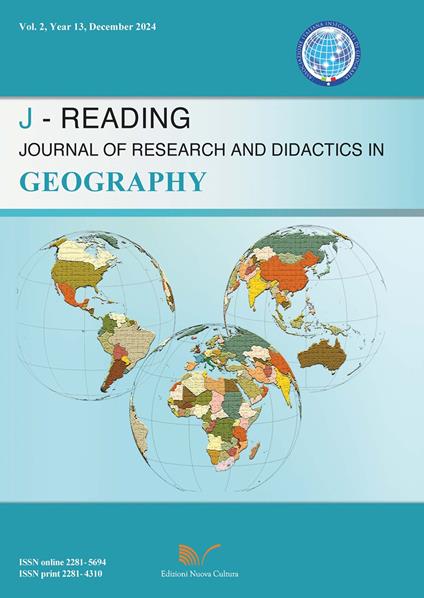 J-Reading. Journal of research and didactics in geography (2024). Vol. 2 - copertina