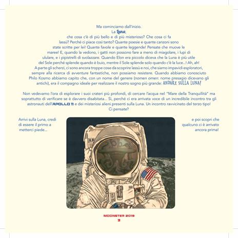 Moonster 2019. Il primo alieno sulla luna. Ediz. a colori - Roberto Ronchi,Giorgio Martignoni - 4
