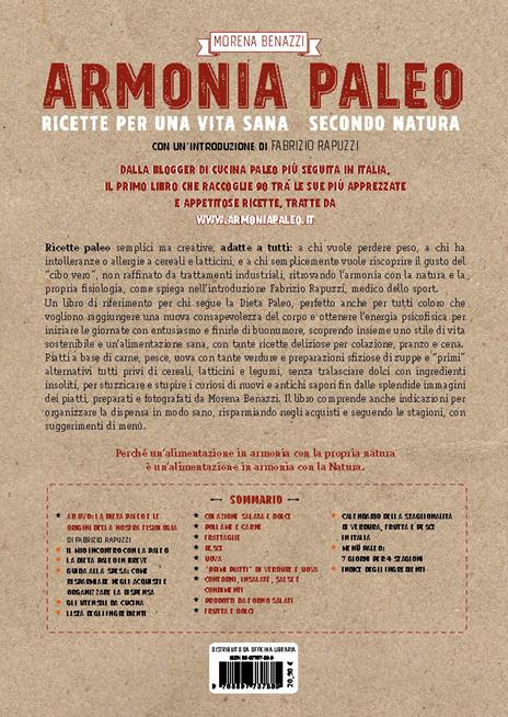 Armonia paleo. Ricette per una vita sana secondo natura - Morena Benazzi - 9
