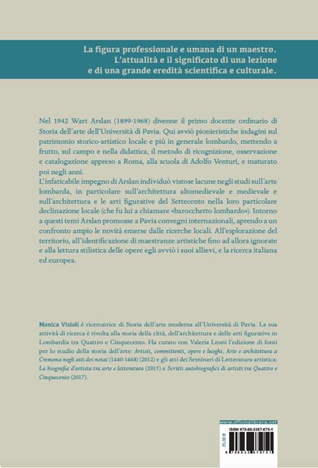 Wart Arslan e lo studio dell'arte tra metodo e ricerca - 8