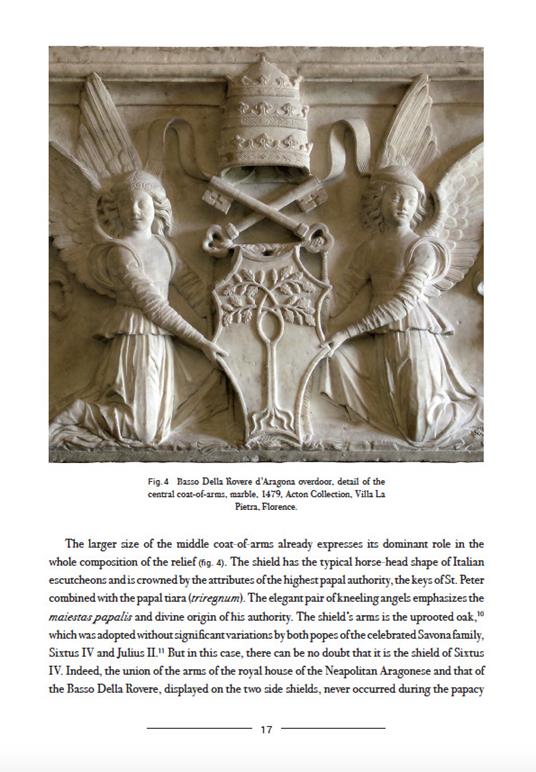 Sixtus IV and the Basso della Rovere d'Aragona overdoor. Architecture and Sculpture in Renaissance Savona. Ediz. illustrata - Mauro Mussolin - 3