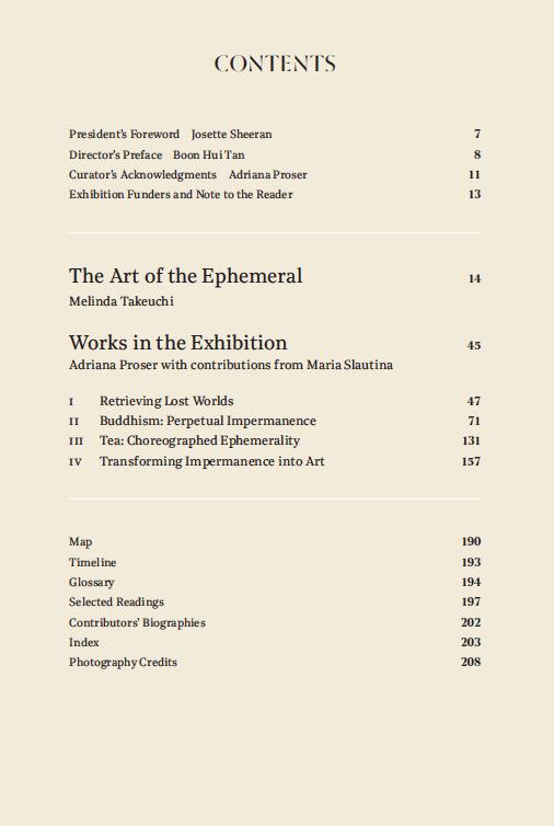 The art of impermanence. Japanese works from the John C. Weber collection and Mr. and Mrs. John D. Rockefeller 3rd collection. Ediz. a colori - Adriana Proser - 3