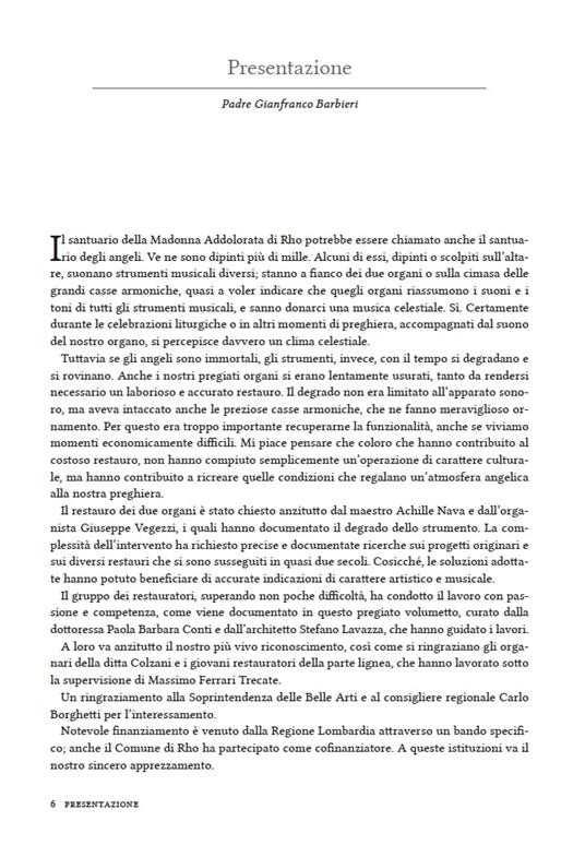 Gli organi del Santuario di Rho. Storia, arte e restauro. Ediz. a colori - Paola Barbara Conti,Stefano Lavazza - 4