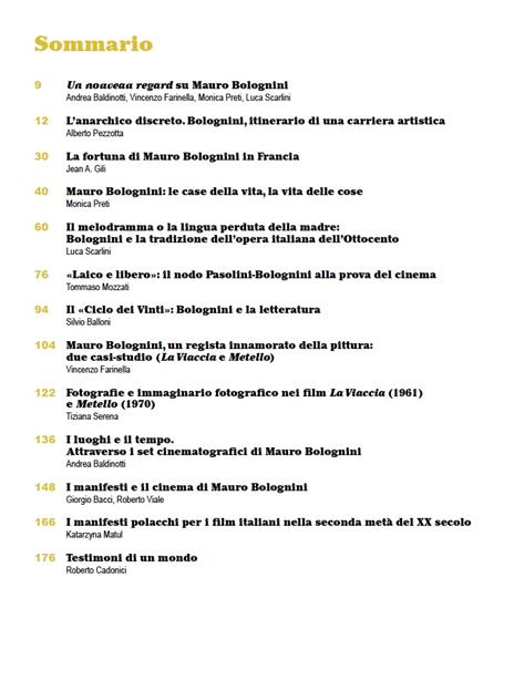 Mauro Bolognini. Un nouveau regard. Il cinema, il teatro e le arti - 2