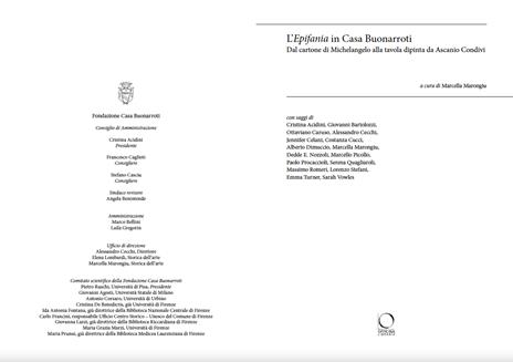 L'«Epifania» in Casa Buonarroti. Dal cartone di Michelangelo alla tavola dipinta da Ascanio Condivi. Ediz. a colori - 3