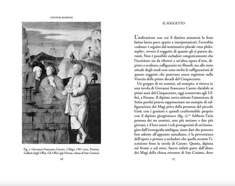 «Vivitur ingenio». I Tre filosofi di Giorgione e Taddeo Contarini - Giulia Zaccariotto - 6