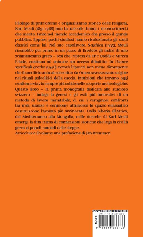 La renna di Ercole. Filologia e antropologia nell’opera di Karl Meuli - Carlo Ferrari - 12