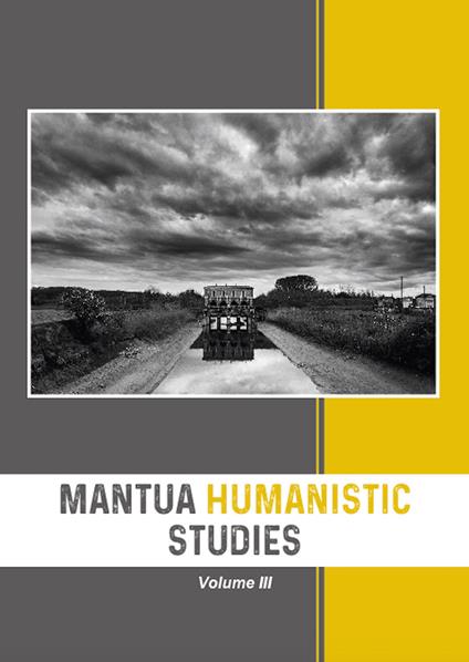 Mantua humanistic studies. Vol. 3 - copertina