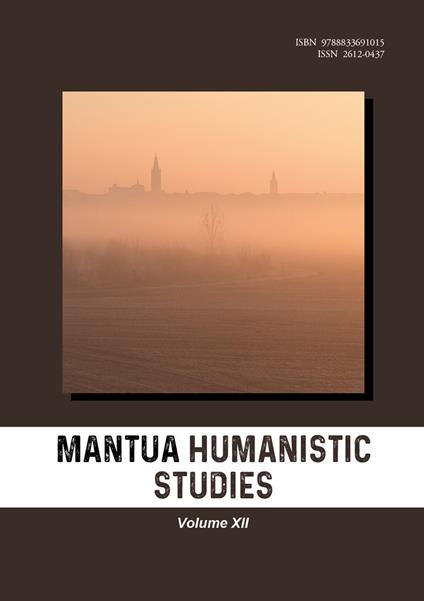 Mantua humanistic studies. Vol. 12 - copertina
