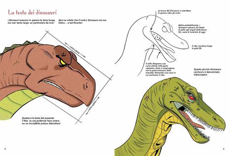Disegnare dinosauri. Ediz. a colori - Christopher Hart - 2