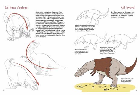 Disegnare dinosauri. Ediz. a colori - Christopher Hart - 4
