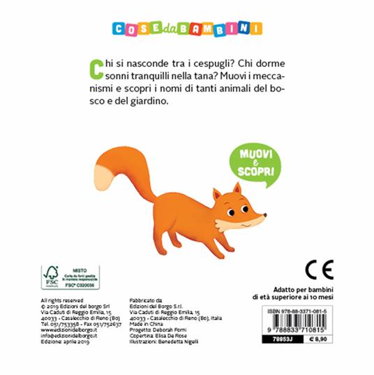 Gli animali del bosco e del giardino. Ediz. a colori - Deborah Forni - 2