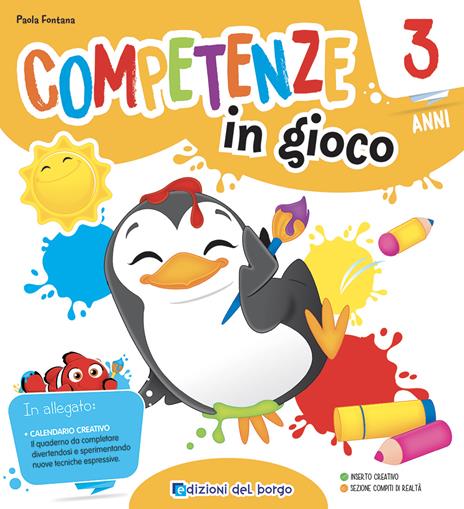 Competenze in gioco (3 anni) - Paola Fontana - copertina