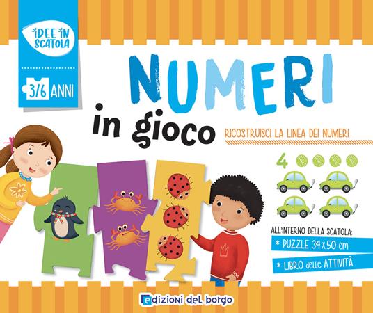 Numeri in gioco. Con puzzle - Roberta Fanti - copertina