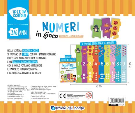 Numeri in gioco. Con puzzle - Roberta Fanti - 2