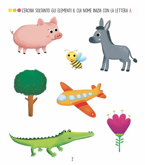 Gioco con le lettere. Ediz. illustrata. Con pennarello cancellabile - Roberta Fanti - 5