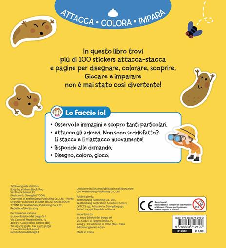 Mi scappa la cacca! Con adesivi. Ediz. illustrata - 2