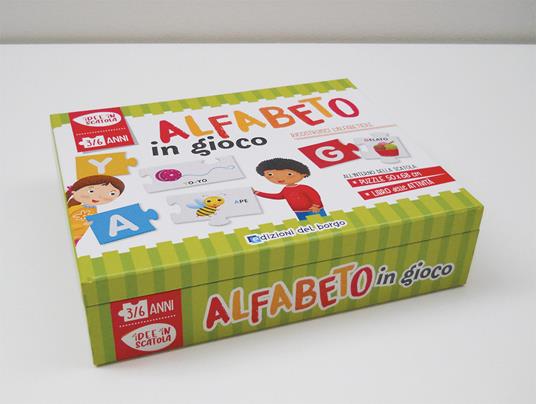 L' alfabeto in gioco. Ediz. a colori. Con puzzle - Roberta Fanti - 3