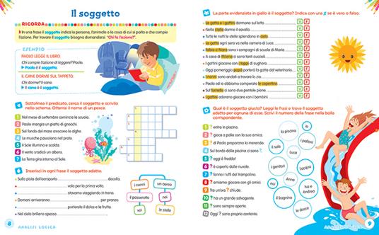 Imparo l'analisi logica. Tante attività e giochi per non sbagliare più! - Monica Puggioni - 2