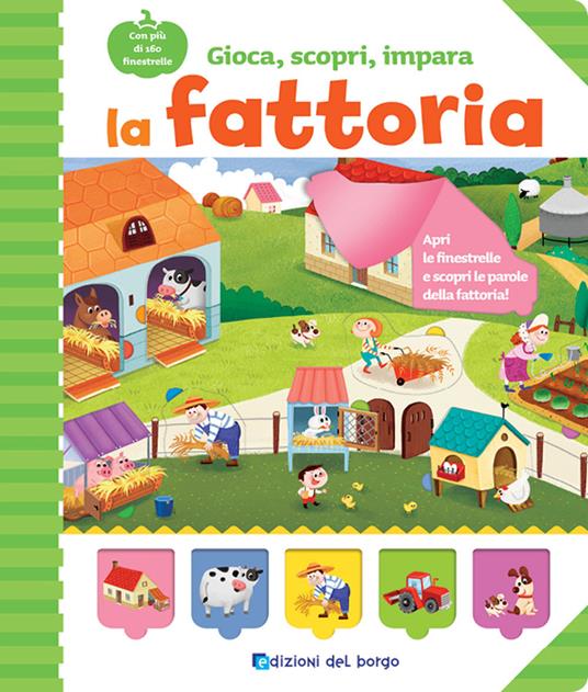 La fattoria. Gioca, scopri, impara. Ediz. a colori - Jeon Sookhyun - copertina