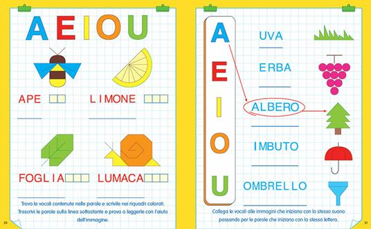 Gioco e imparo con le lettere e i numeri. 4-6 anni - Roberta Fanti - 3