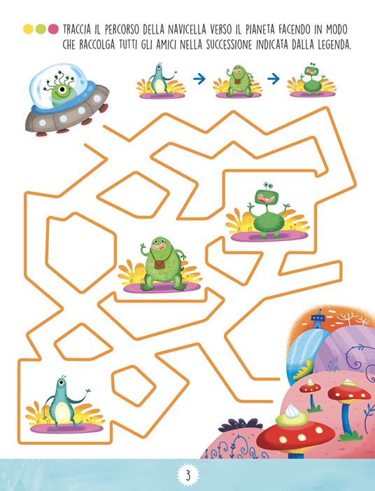 Attività educative per bambini. Ediz. a colori. Con pennarello cancellabile - Roberta Fanti - 2