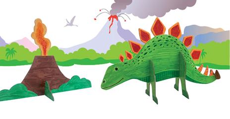 Dinosauri. Colorare in 3D. Ediz. a colori - Roberta Fanti - 4
