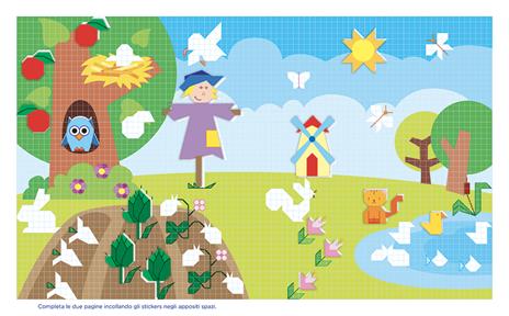 Cornicette per bambini. Quadretto da 1 cm. Con adesivi. Ediz. a colori - Roberta Fanti - 3