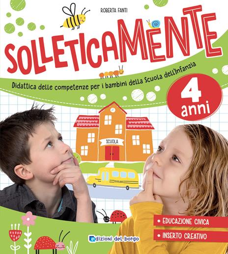Solleticamente. 4 anni. Ediz. a colori - Roberta Fanti - copertina