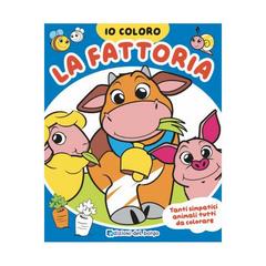 Fattoria. Io coloro. Ediz. a colori - Roberta Fanti - copertina