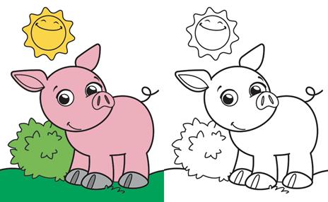 Fattoria. Io coloro. Ediz. a colori - Roberta Fanti - 4