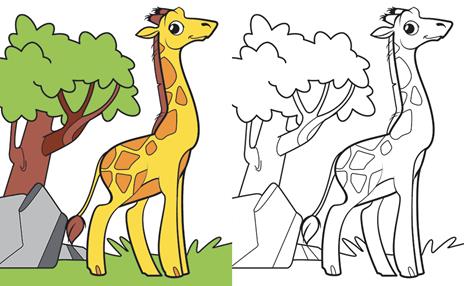 Animali selvaggi. Io coloro. Ediz. a colori - Roberta Fanti - 3