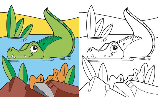 Animali selvaggi. Io coloro. Ediz. a colori - Roberta Fanti - 4