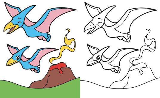 Dinosauri. Io coloro. Ediz. a colori - Roberta Fanti - 3